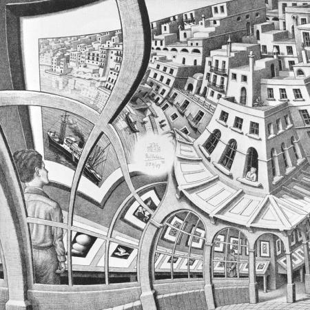 Escher's Print Gallery